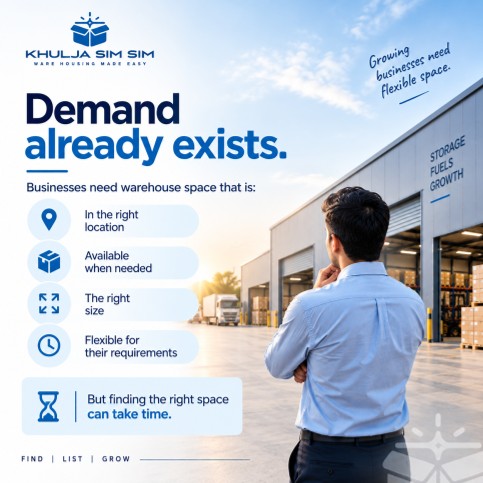 Warehousing Made Easy: Find, Book & Manage Flexible Warehouse Space with Khulja Sim Sim