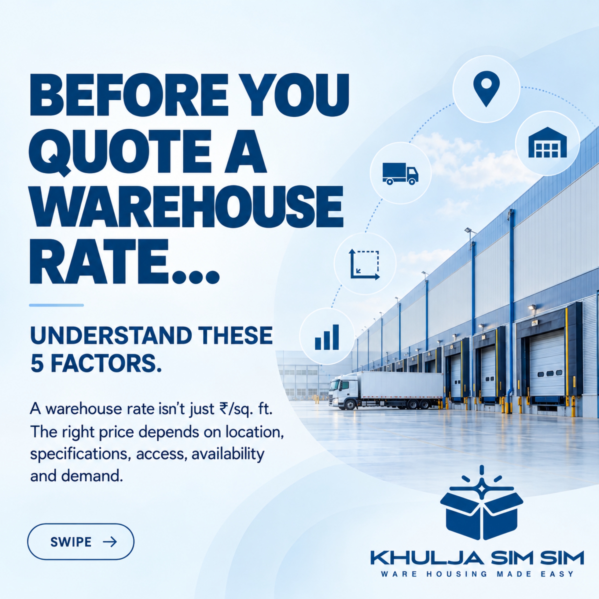 Warehouse Rates: 5 Factors That Matter Beyond Price Per Sq. Ft.